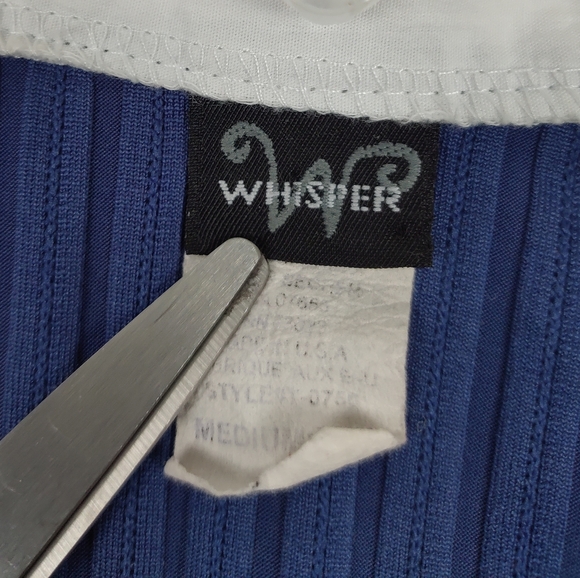 Vintage Y2K Whisper Sleeveless Blouse Top Size M | Preppy Casual Basic Summer - Picture 5 of 6